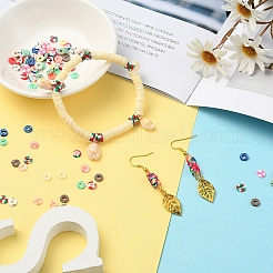 2600Pcs Disc/Flat Round Polymer Clay Beads&nbsp;DIY-YW0003-03