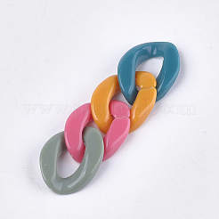 Opaque Acrylic Linking Rings&nbsp;X-OACR-T011-88
