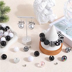 DIY Round Acrylic & Resin Bracelets Jewelry Kits&nbsp;DIY-SC0026-21