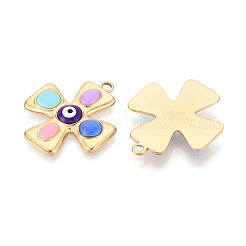304 Stainless Steel & Enamel Pendants&nbsp;STAS-T073-64A-G