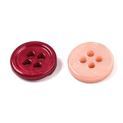 Freshwater Shell Buttons&nbsp;BUTT-T013-02