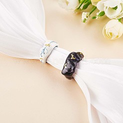 Glitter Enamel Twist Wave Open Cuff Ring&nbsp;JR919A