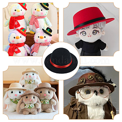 Eva & Cloth Craft Doll Hat&nbsp;DIY-WH0591-087A