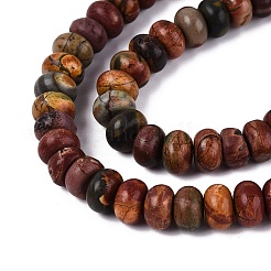 Natural Picasso Jasper/Polychrome Jasper Beads Strands&nbsp;G-N367-02A-12