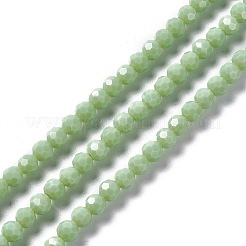 Faceted(32 Facets) Glass Beads Strands&nbsp;EGLA-J042-36B-M