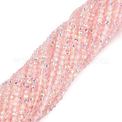 Transparent Glass Beads Strands&nbsp;EGLA-N028-01A-A10