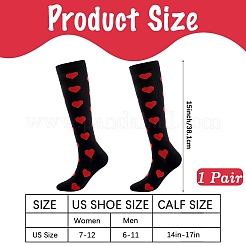 Nylon Wire Long Socks for Women&nbsp;AJEW-WH20054-034