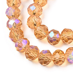 Electroplate Glass Beads Strands&nbsp;EGLA-A034-T1mm-L23