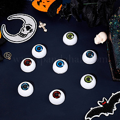 4 Pairs 4 Colors Craft Acrylic Doll Eyes&nbsp;DOLL-BBC0001-01