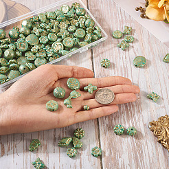 92Pcs Opaque Acrylic Beads&nbsp;OACR-TA0003-77
