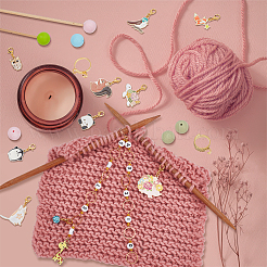 Animal DIY Knitting Tool Sets&nbsp;HJEW-NB00081