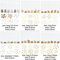 5 sets Alloy & Brass & Plastic & Glass Cabochons Set&nbsp;MRMJ-OC0003-02