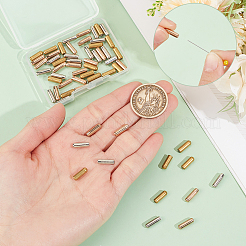 60pcs 3 colors Brass Brooch Findings&nbsp;KK-NB0003-79