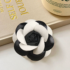 PU Leather Alligator Hair Clips for Girls&nbsp;OHAR-WH20008-18B