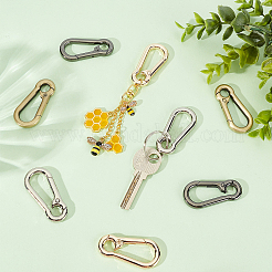 8Pcs 4 Colors Zinc Alloy Lobster Claw Clasps&nbsp;FIND-WR0004-55