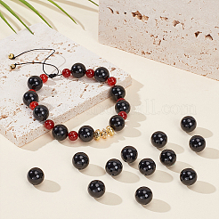 2 Strands Natural Black Tourmaline Beads Strands&nbsp;G-OC0004-93