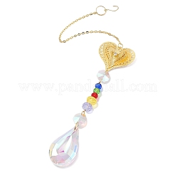 Hollow Alloy Hanging Ornaments&nbsp;HJEW-Q012-05F