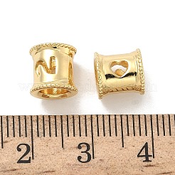 Brass European Beads&nbsp;KK-B166-01G-2