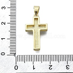 Cross Brass Pendants&nbsp;KK-V010-32G