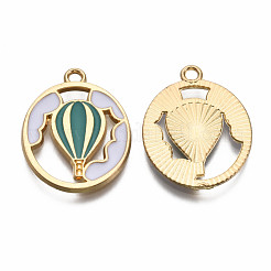 Alloy Enamel Pendants&nbsp;ENAM-T011-115-NR