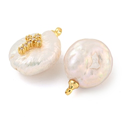 Natural Cultured Freshwater Pearl Pendants&nbsp;PEAR-F008-19G