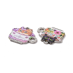 Alloy Enamel Pendants&nbsp;ENAM-A139-02P