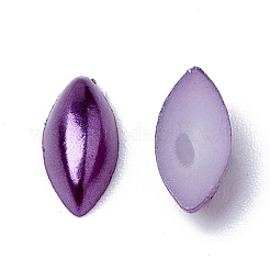 ABS Plastic Imitation Pearl Cabochons&nbsp;SACR-R756-8x4mm-Z47