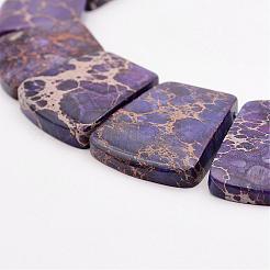 Natural Imperial Jasper Graduated Beads Strands&nbsp;G-P296-A01