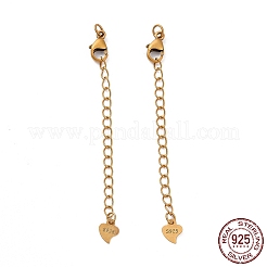 925 Sterling Silver Chain Extenders&nbsp;STER-D036-37AG