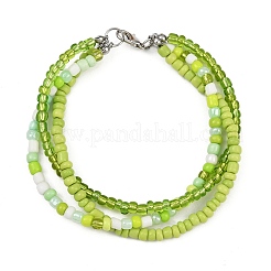 Glass Seed Beads Multi-strand Bracelets for Women&nbsp;BJEW-JB12052-01
