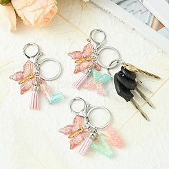 Transparent Epoxy Resin Keychains&nbsp;KEYC-YW00002