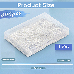 600Pcs Jewelry Findings&nbsp;KK-SP0001-73C-S