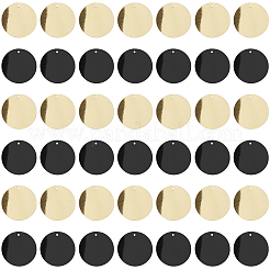 500Pcs 2 Colors Plastic Paillette/Sequins Pendants&nbsp;AJEW-GF0014-28C