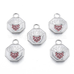 304 Stainless Steel Pendants&nbsp;LS-STAS-N098-154P
