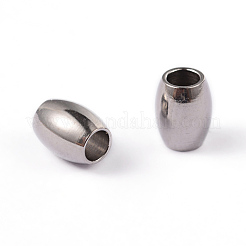 Tarnish Resistant Barrel 304 Stainless Steel Spacer Beads&nbsp;STAS-L176-01P