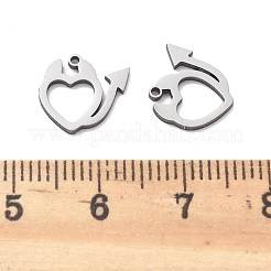 201 Stainless Steel Charms&nbsp;STAS-V001-06