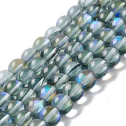 Synthetic Moonstone Beads Strands&nbsp;G-E573-02B-29