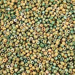 Picasso Glass Seed Beads&nbsp;GL-N001-01A-03