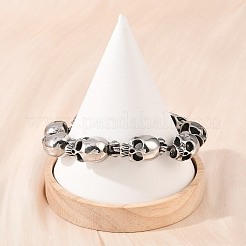 Halloween 304 Stainless Steel Link Chain Bracelets&nbsp;BJEW-D379-20B-AS