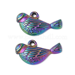 Ion Plating(IP) 304 Stainless Steel Charms&nbsp;STAS-C066-01M