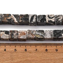 Natural Map Stone Beads Strands&nbsp;X-G-T139-8x8-45A