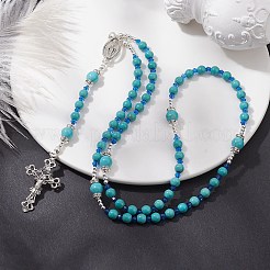 Synthetic Turquoise Necklaces&nbsp;NJEW-JN04651