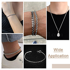 304 Stainless Steel Twist Rope Chains&nbsp;CHS-YS0001-08