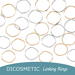 120Pcs 2 Colors Brass Linking Rings&nbsp;KK-DC0002-69