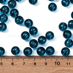 Transparent Colours Glass Seed Beads&nbsp;SEED-Z004-T8MM-10