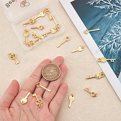 20Pcs 5 Style Brass & Alloy Pendants&nbsp;FIND-BBC0001-36