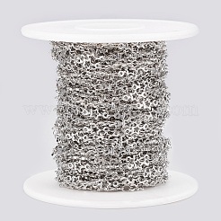 Tarnish Resistant 304 Stainless Steel link Chains&nbsp;CHS-K007-09P