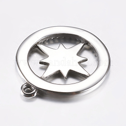 316 Surgical Stainless Steel Pendants&nbsp;X-STAS-K157-38AS