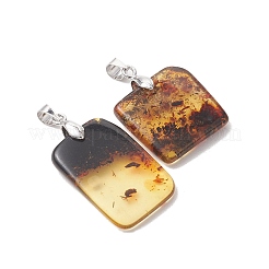 Natural Amber Pendants&nbsp;PALLOY-JF05261-02