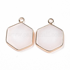 Natural White Jade Pendants&nbsp;G-G990-06KCG